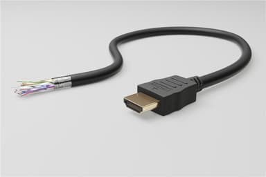 Goobay Høyhastighets HDMIâ„¢ 270°-kabel med Ethernet