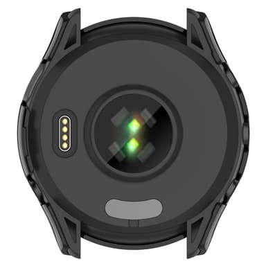 Smart klokkedeksel med skjermbeskytter Sort Garmin Forerunner 265S