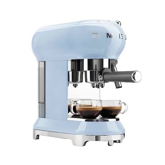 Smeg 50 s style kaffemaskin ECF01(blå)