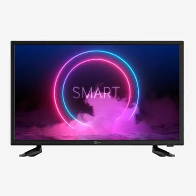 PALCO 22 tommer Full HD Smart TV 12V DC 100-240V for båt campingvogn bobil DVB-T2 DVB-S2 VESA 100x100 PALCO 22LX1