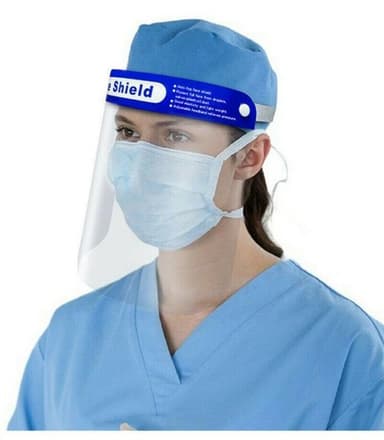 Beskyttelsesvisir/plastvisir
