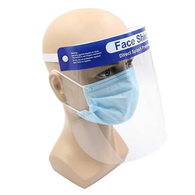10-pack Visir / Beskyttelsesvisir i plast