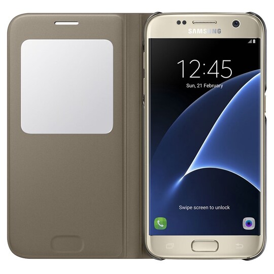 Samsung Galaxy A3 2016 deksel (gull)