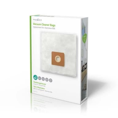 Nedis Støvsugepose- | 4 stk. | Syntetisk | Mest solgt for: Electrolux | Hvit