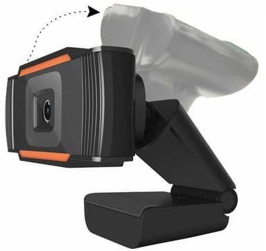 Webkamera med innebygd mikrofon, 720P, USB 2.0