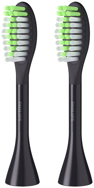 Philips Sonicare One tannbørstehoder 2-pk. BH1022/06 (shadow)