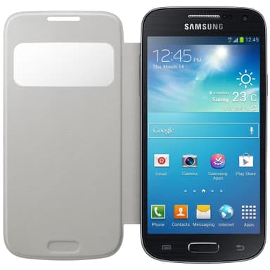 S-View Flip Cover for Samsung Galaxy S4 mini (hvit)