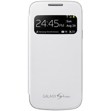 S-View Flip Cover for Samsung Galaxy S4 mini (hvit)