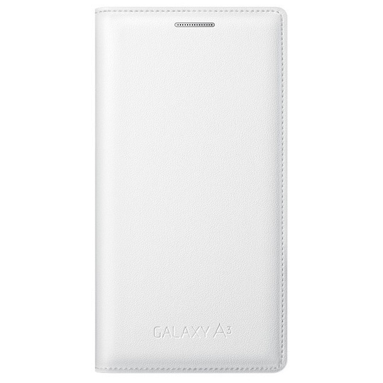Samsung Flip Cover mobildeksel Galaxy A3 (hvit)
