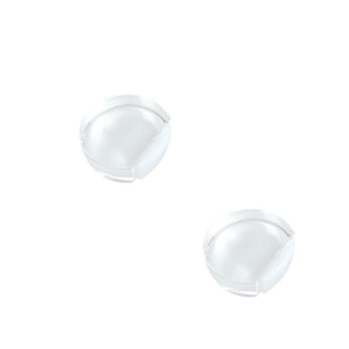 Golvdörrstoppare 2-pack Gjennomsiktig