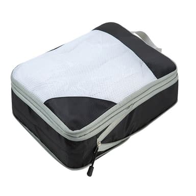Organiseringsset för Resväskor Resbagagearrangörer vattentät 5-pack Sort