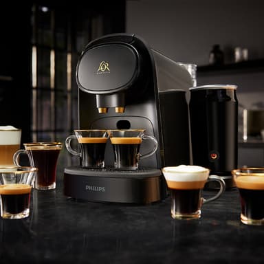 L’Or Barista Original Latte kapselmaskin 4057318 (Piano Noir)