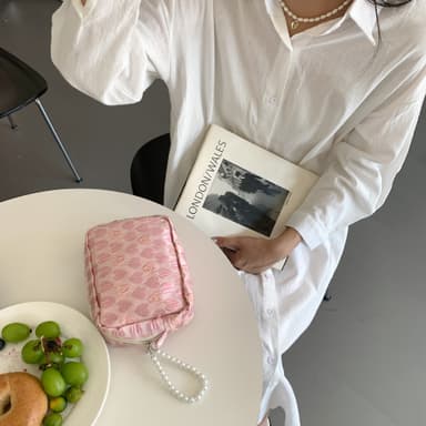 Sminkväska / necessär Rosa