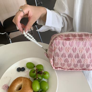 Sminkväska / necessär Rosa
