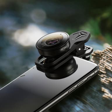 195 graders fisheye-objektiv til mobiltelefon