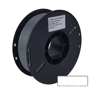 PLA 3D-skrivare filament Sort