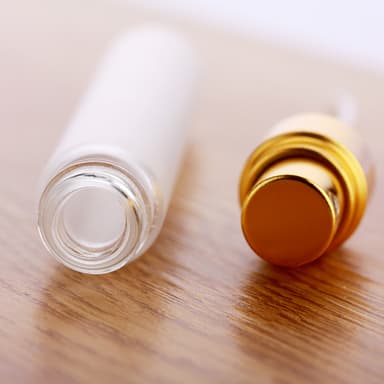 Mini etterfyllbar parfyme sprayflaske glassflaske 3-pakning 5 ml