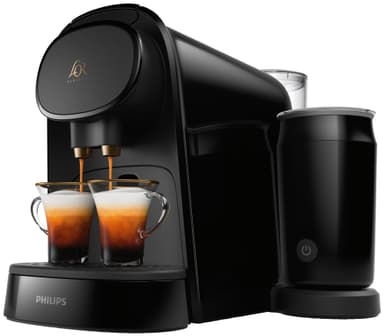 L’Or Barista Original Latte kapselmaskin 4057318 (Piano Noir)