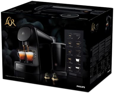 L’Or Barista Original Latte kapselmaskin 4057318 (Piano Noir)