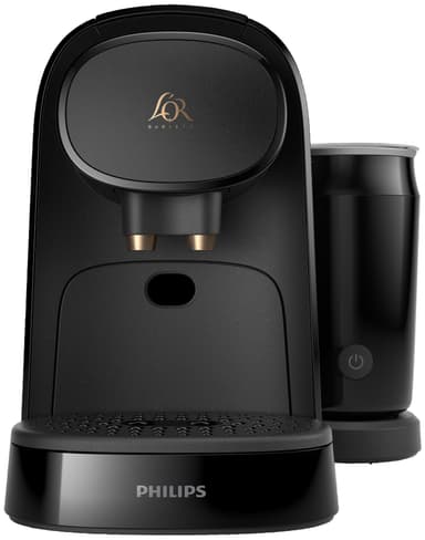 L’Or Barista Original Latte kapselmaskin 4057318 (Piano Noir)
