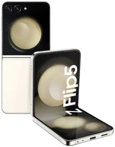 Samsung Galaxy Z Flip5 5G smarttelefon 8/512GB (Cream)