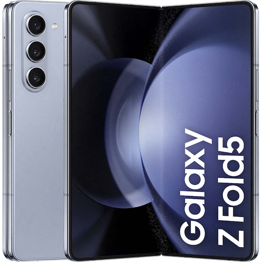 Samsung Galaxy Z Fold5 5G smarttelefon 12/256GB (Icy Blue)