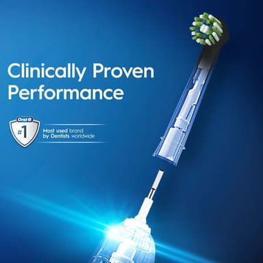 Oral-B CrossAction tannbørstehoder 325482 (sort)