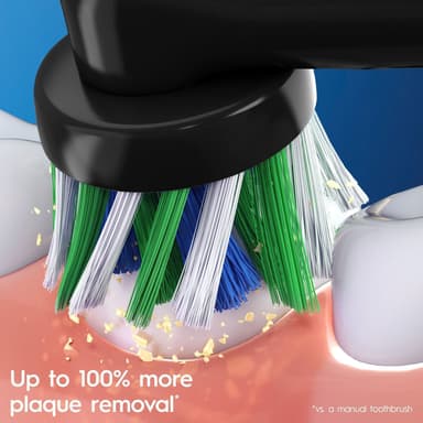 Oral-B CrossAction tannbørstehoder 325482 (sort)