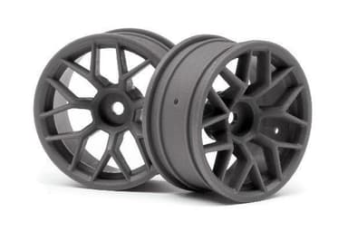 RTR Wheel 26Mm Gunmetal (6Mm Offset/2Pcs)