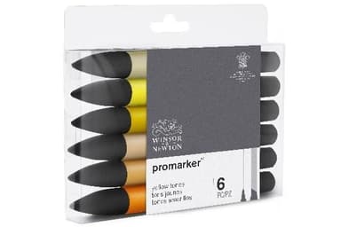 Winsor Promarker 6st, Yellow tones