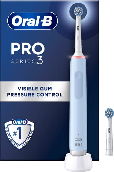 Oral-B Pro 3 elektrisk tannbørste (blå)