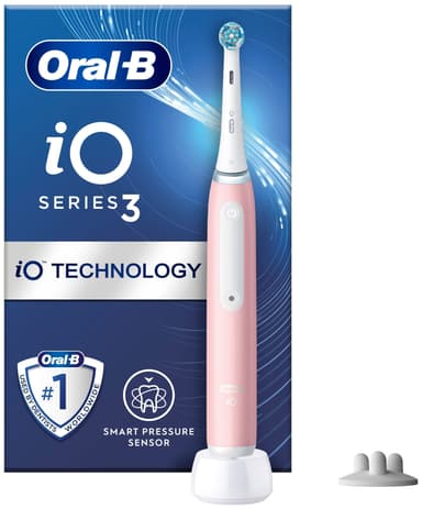 Oral-B iO3 elektrisk tannbørste 730843 (blush pink)