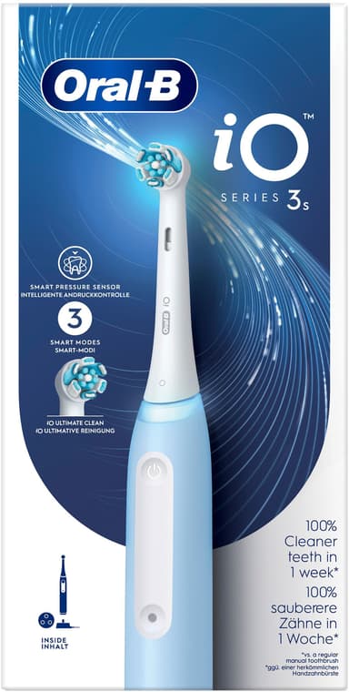 Oral-B iO3 elektrisk tannbørste 730935 (isblå)