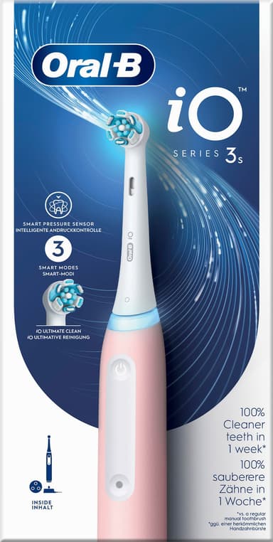 Oral-B iO3 elektrisk tannbørste 730843 (blush pink)