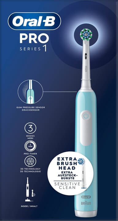 Oral-B Pro 1 elektrisk tannbørste 771914 (turkis)