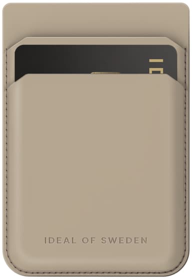 Ideal of Sweden MagSafe kortholder (beige)