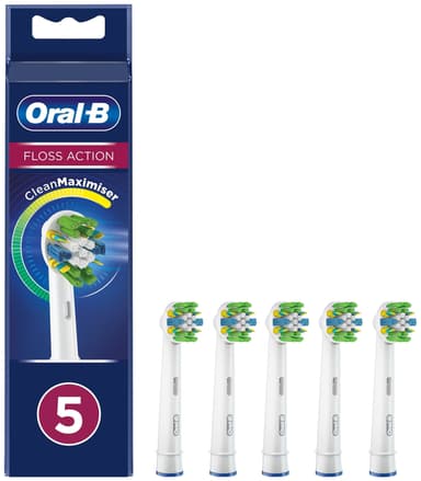 Oral-B Floss Action tannbørstehoder 325062 (5-pakning)