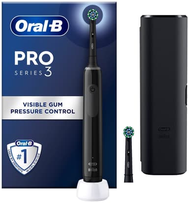 Oral-B Pro 3 elektrisk tannbørste 759912 (sort)