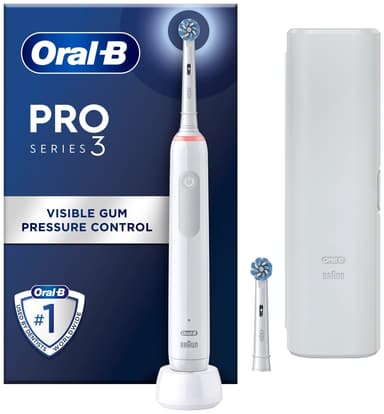 Oral-B Pro 3 elektrisk tannbørste 759929 (hvit)