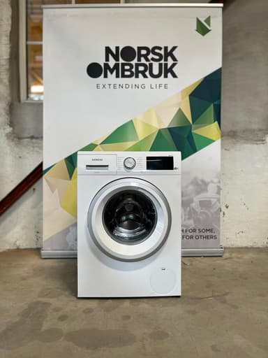 Siemens vaskemaskin WM14T6H9DN - brukt