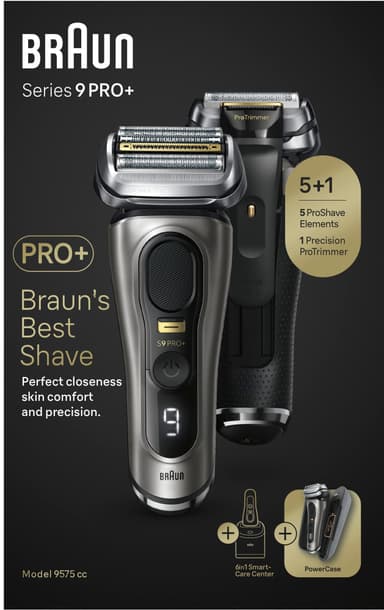 Braun Series 9 PRO+ barbermaskin 9575cc (grafitt)