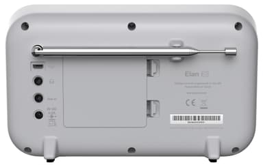 Pure Elan E3 portabel DAB-radio (grå)