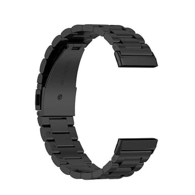 Armbånd i metall Fitbit Versa 3 / Sense Svart