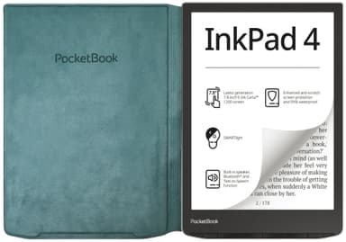 PocketBook InkPad 4/InkPad Color 2 Flip deksel (grønn)