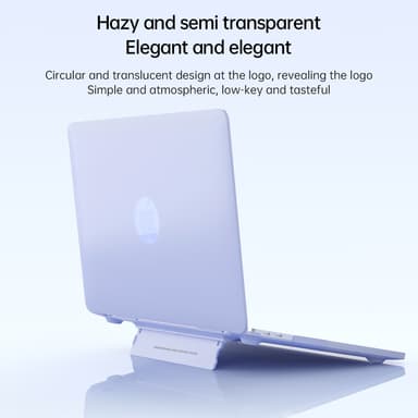 Nettbrettetui nettbrettdeksel med varmeavledning usynlig stativ PC Sort iPad Air M2 A2681 13.6 inch