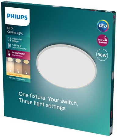 Philips Superslim taklampe 36W