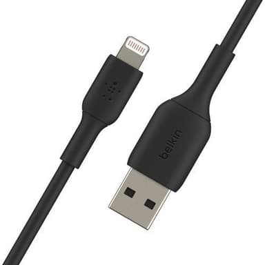 Belkin USB-A to Lightning, Black (1m)
