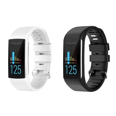 Polar A360/370 armband silikon Svart