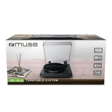 MT-105 B Turntable USB Classic look