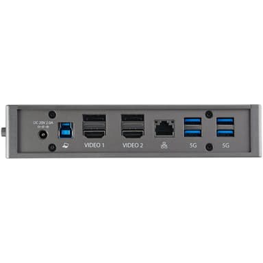 StarTech.com USB-C USB-A dockningsstation - Hybrid universell USB 3.0-dockningss